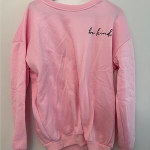 Pink 'Be Kind' Sweatshirt